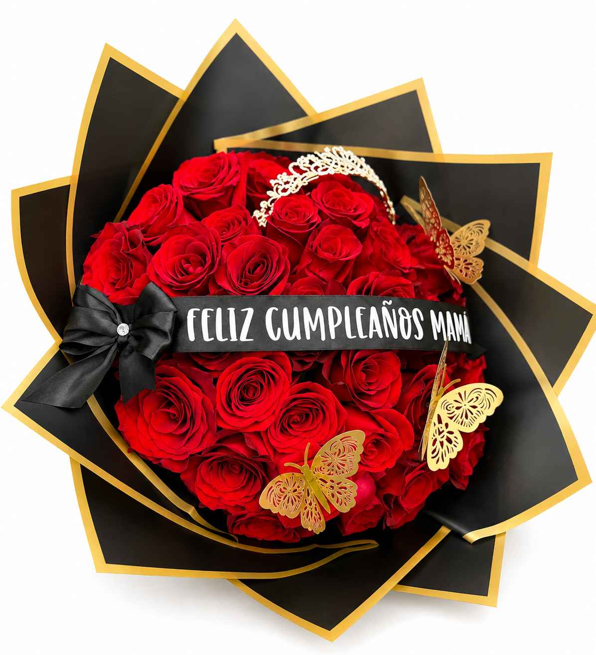50 Roses Birthday Queen Bouquet
