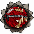 100 Roses Romantic Proposal Bouquet
